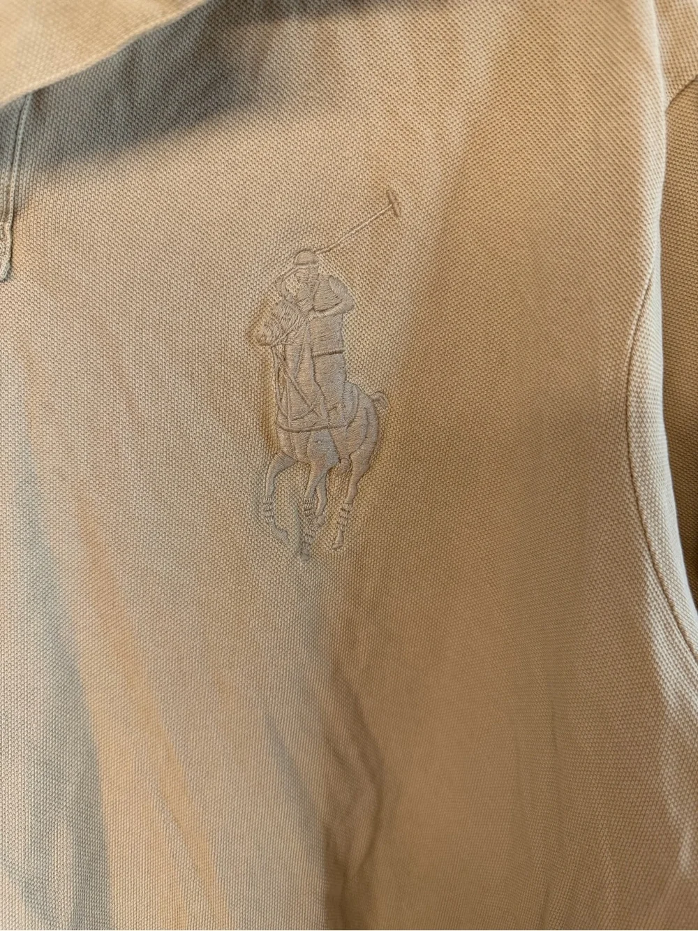 Ralph Lauren Men’s Polo Shirt in Tan